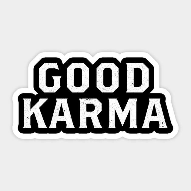 Good Karma Spirituality Yoga Sticker by Fenn